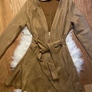 Low V neck Jacket/dress